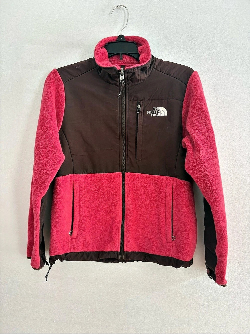 The North Face Polartec Denali Fleece Jacket Pink Brown Women’s XS fall hiking